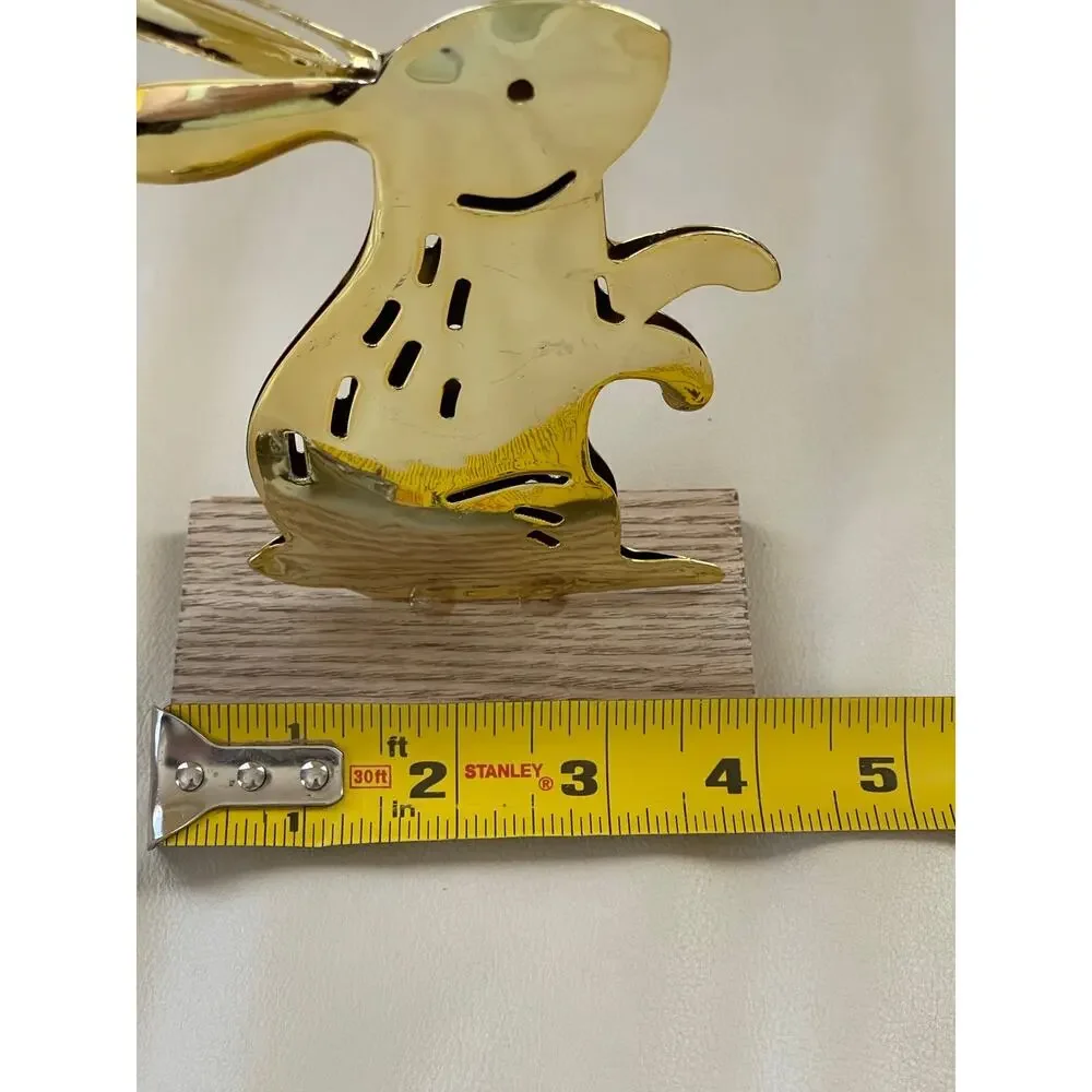 Target Easter 2022 Set Of 6 Golden Metal Easter Bunny